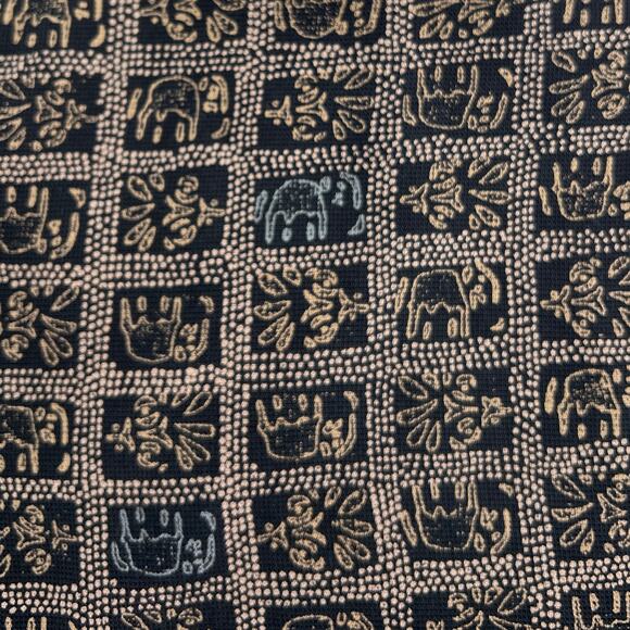 J Ferrar elephant print silk shirt - Picture 3 of 4